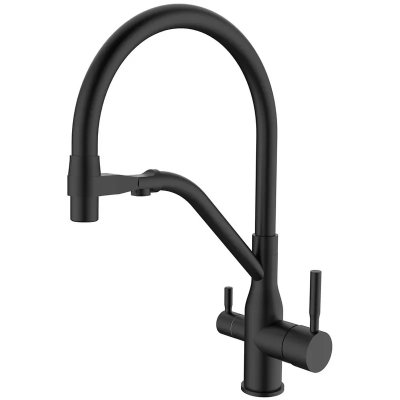 Змішувач для кухні MixxusPremium Gravity 021 BLACK REFL.BLACK (MI6978)