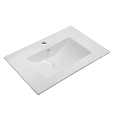 Раковина меблева Mixxus Premium CUBIC-1502 710х460х170mm з отвором під змішувач та переливом (MP649