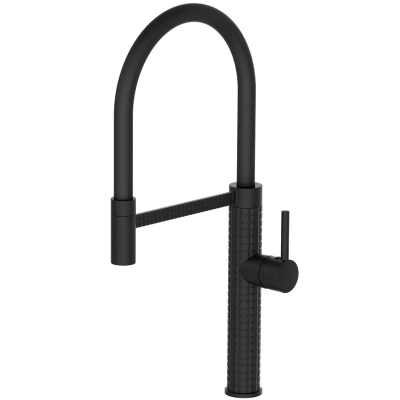 Змішувач для кухні Mixxus Premium Oliwer 017 BLACK REFL.BLACK (MI6966)