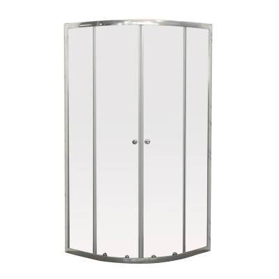 Душова кабіна без піддону Mixxus Premium DIVERSE SC01-90x90x195-TR Chrome прозоре скло 5мм (MI6859)