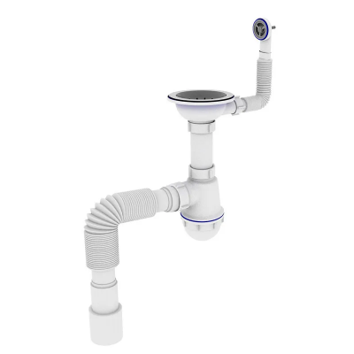 Сифон для кухні Zerix SK-02-C 3 1/2