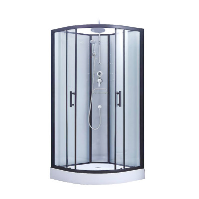 Lidz 5мм скляні двері прозорі MAJĄTEK SB90x90.LOW.TR